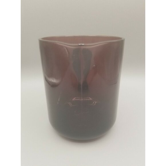 Kanebo Amethyst Glass Pitcher Milk Juice Water Jug Handled Pitcher Purple Glass - Picture 4 of 7